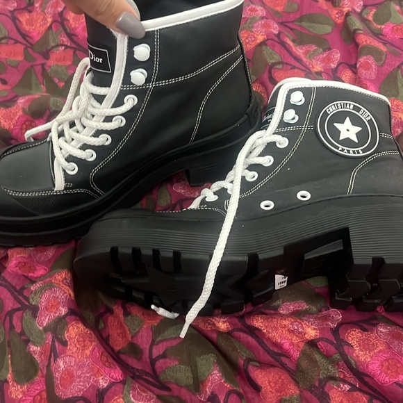 Authentic Christian Dior Boots! Worn once, brand new. - Picture 3 of 4